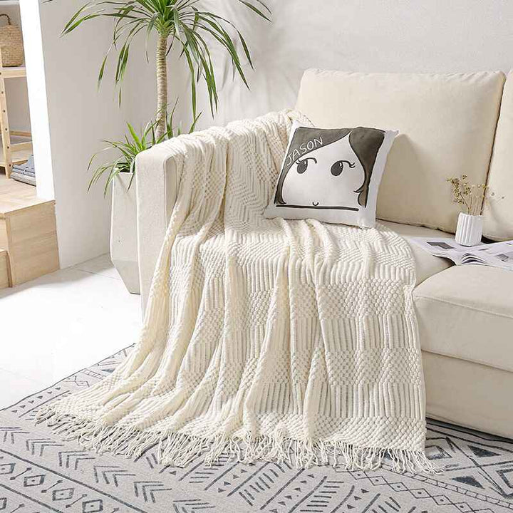 Lightweight-Soft-Knit-Blanket-with-Tassel-Decorative-Cozy-Farmhouse-Throw-Blankets-white