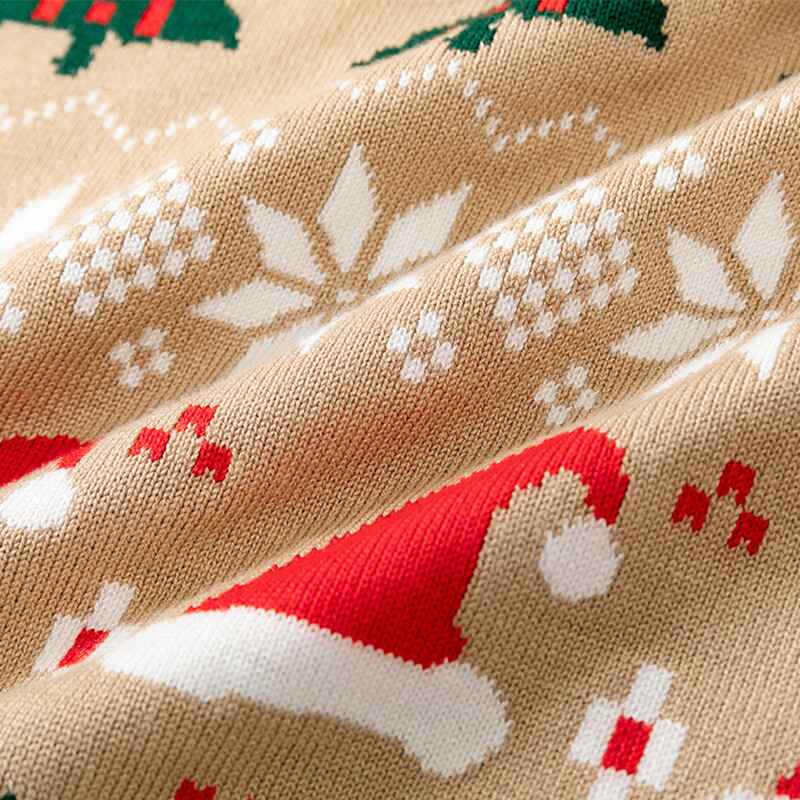     Little-Boys-Girls-Ugly-Christmas-Sweater-Crewneck-Knit-Cute-Pullover-V035-Pattern