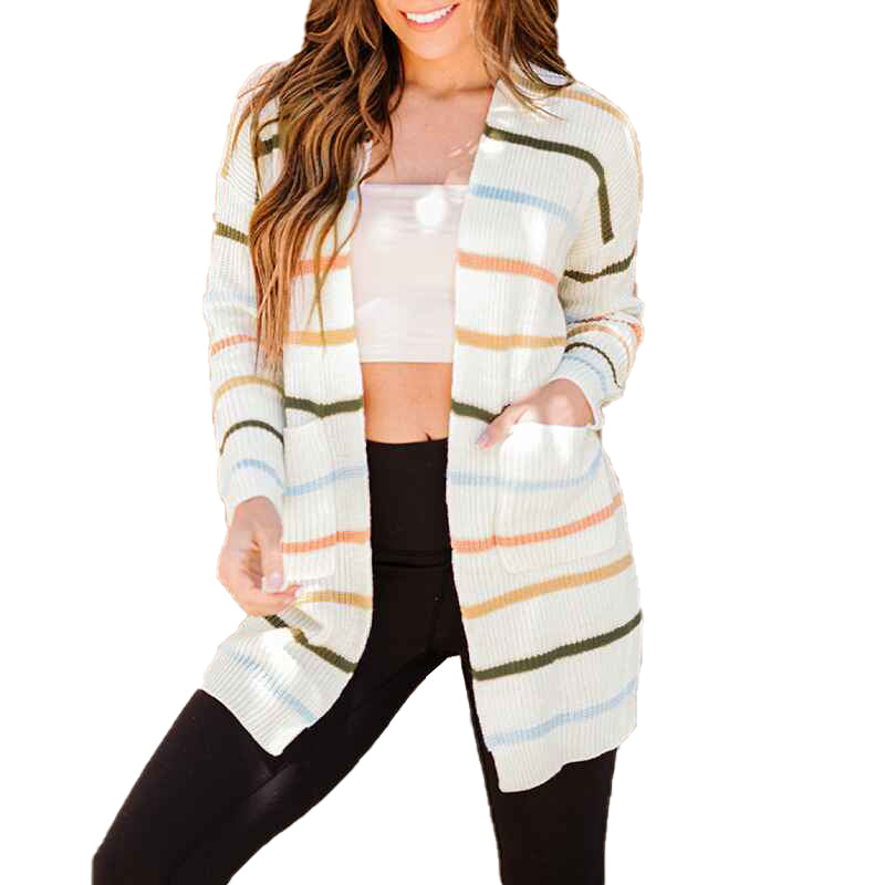 Multicolor-Womens-Color-Block-Cardigan-Sweaters-Long-Sleeve-Open-Front-Loose-Knitted-Sweater-Coat-Outwear-K118