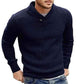    Navy-Blue-Mens-Casual-Knit-Pullover-Sweatshirt-Slim-Fit-Thermal-Fashion-Sweater-G029