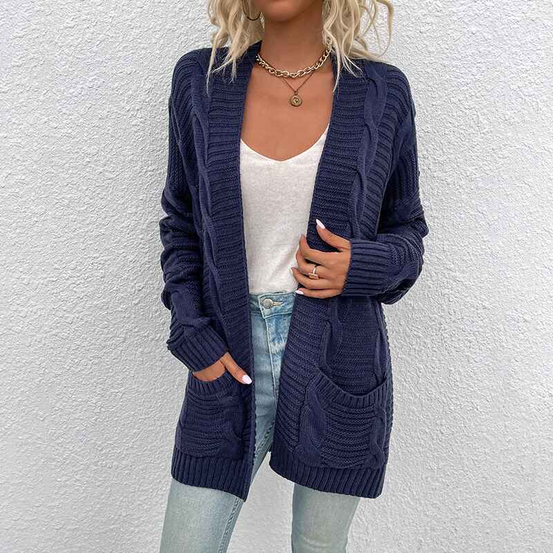 Navy-Blue-Womens-Long-Sleeve-Cable-Knit-Cardigan-Sweaters-Open-Front-Fall-Outwear-Coat-K077
