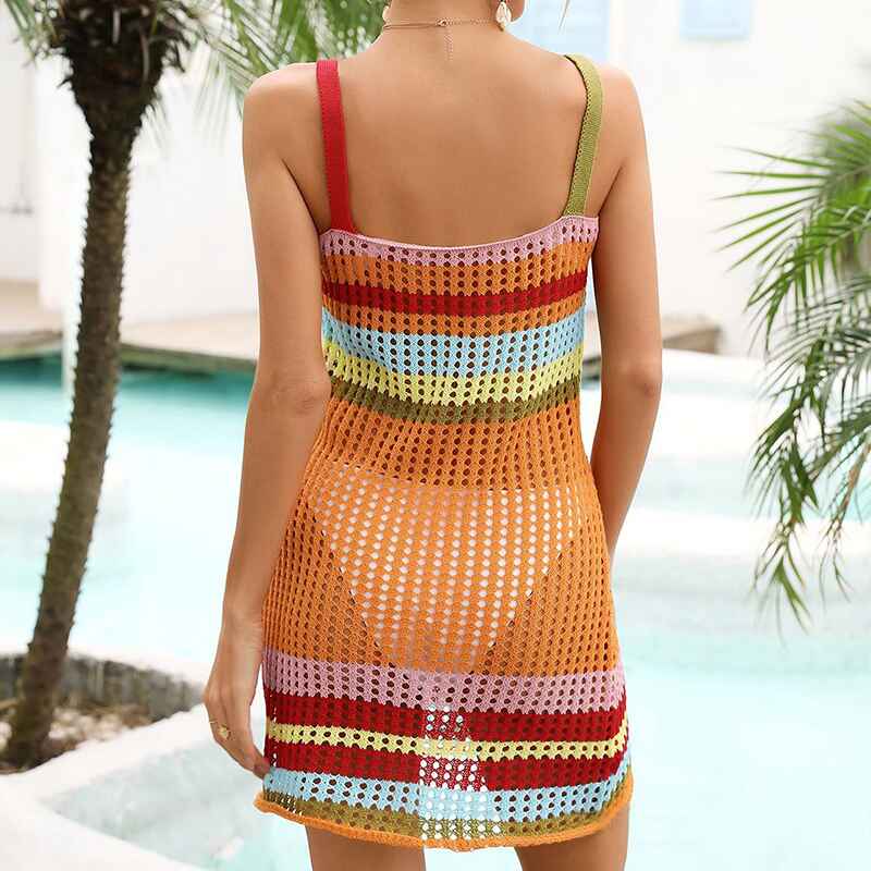 Orange-Women-Cover-Ups-Crochet-Swimsuits-Sleeveless-Bathing-Suit-Bikini-Hollow-Out-Coverup-Beach-Swimwear-Back