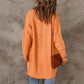 Orange-Womens-Long-Sleeve-Cable-Knit-Cardigan-Sweaters-Open-Front-Fall-Outwear-Coat-K102-Back