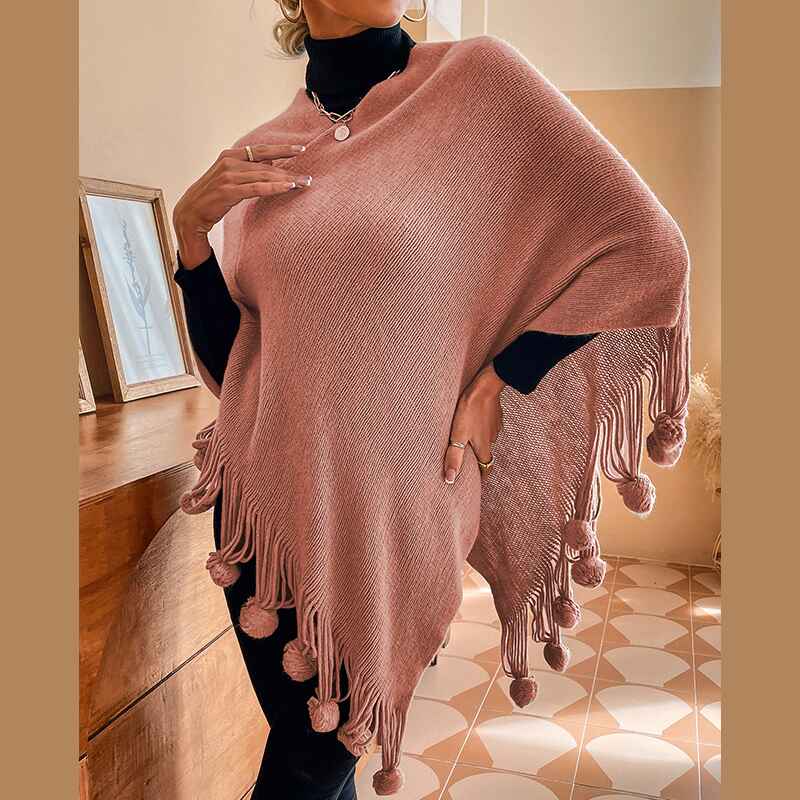 Pink-Womens-Thick-Soft-Pashmina-Shawl-Wrap-Scarf-Warm-Solid-Color-Stole-K308