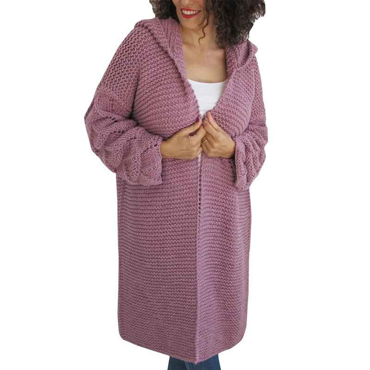 Purple-Womens-Casual-Long-Sleeve-Open-Front-Hooded-Cardigan-Sweater-Oversized-Striped-Knitted-Pockets-Jacket-Coats-K034