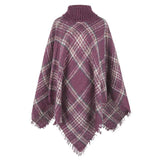 Purple-Womens-Shawl-Wrap-Poncho-Ruana-Cape-Open-Front-Cardigan-Shawls-for-Fall-Winter-K439