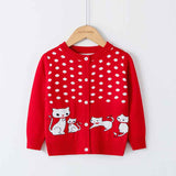 Red-Baby-Girls-Knit-Long-Sleeve-Cardigan-Sweater-Toddler-Cotton-Outerwear-Coat-V015