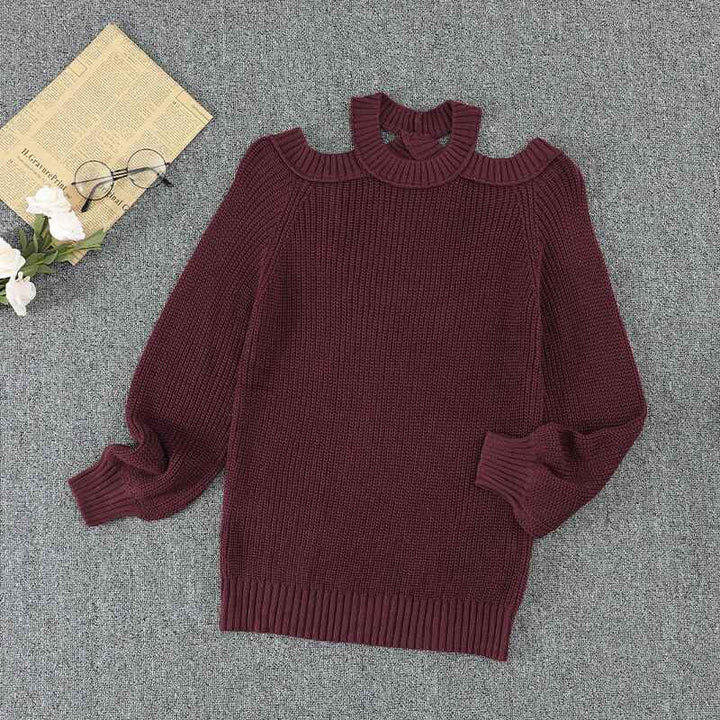 Red-Women-Criss-Cross-V-Back-Sweaters-Fall-Trendy-Long-Sleeve-Crewneck-Knitted-Pullover-Jumper-Top-K203