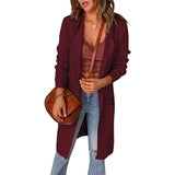 Red-Womens-Sweater-Open-Front-Hoodie-Long-Sleeve-Solid-Color-Knitted-Soft-Lightweight-with-Pocket-Cardigan-Coat-K106