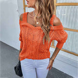 Rust-Red-Womens-Knit-Cold-Shoulder-Sweaters-Crewneck-Long-Sleeve-Slim-Fall-Tops-Sweater-K235