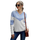 Sky-Blue--Womens-Sweaters-Long-Sleeve-V-Neck-Striped-Color-Block-Pullover-Casual-Loose-Knitted-Tops-K133