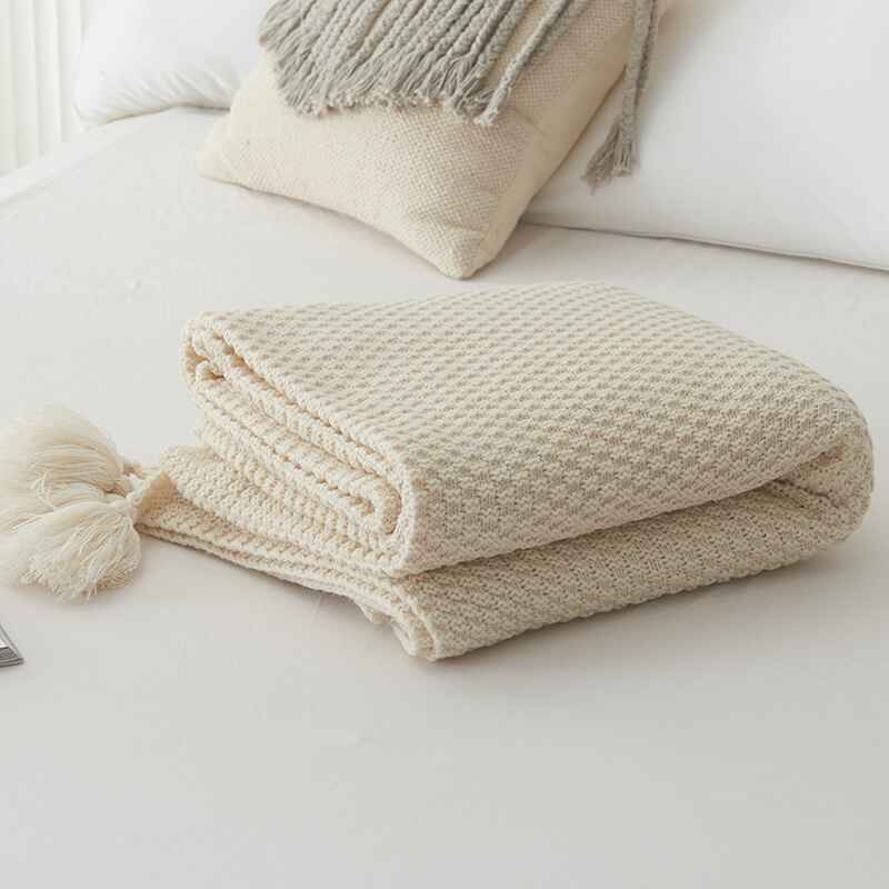    Soft-Cozy-Waffle-Knit-Throw-Blanket-with-Fringe-Decorative-Lightweight-Knitted-Throw-Blankets-beige-2