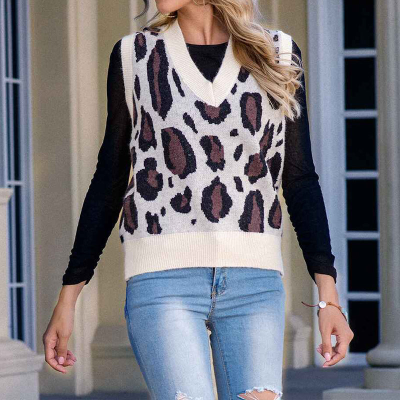 Sweater-VestWomen-VNeck-Casual-Oversized-Pullover-Sleeveless-Sweater-Knit-Tank-Top-Tunic-Top-front-1