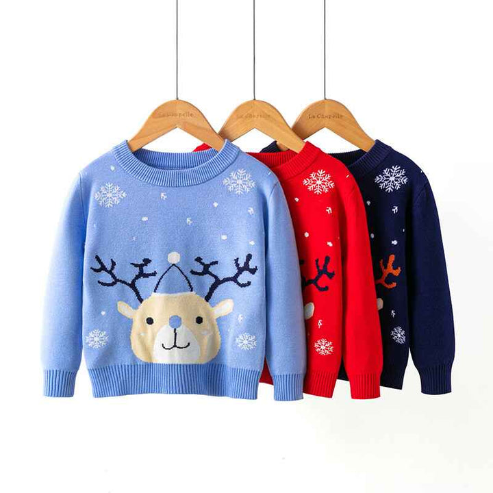 Toddler-Boy-Girl-Christmas-Sweater-Kids-Knite-Leopard-Pullover-Xmas-Reindeer-Elk-Snowman-Cartoon-Sweatshirts-Tops-V038