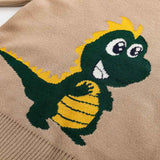 Toddler-Boys-Knit-Sweater-Dinosaur-Crew-Neck-Pullover-Sweater-for-Kids-V048-Pattern