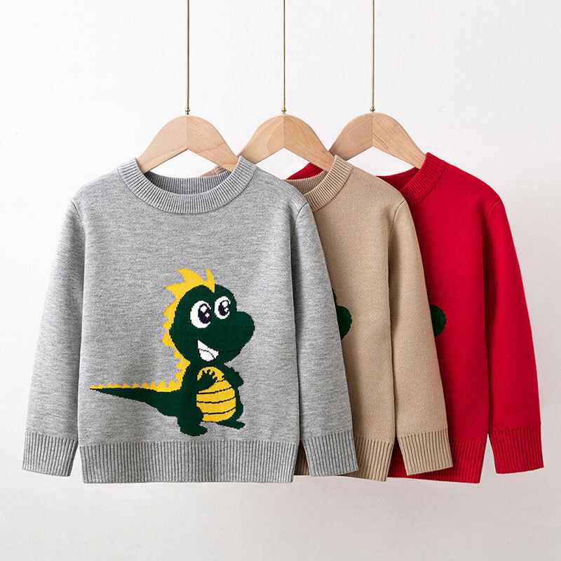Toddler-Boys-Knit-Sweater-Dinosaur-Crew-Neck-Pullover-Sweater-for-Kids-V048