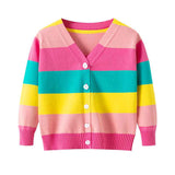 Toddler-Girls-Rainbow-Sweaters-Cardigan-Knit-Crewneck-Pullover-Tops-V014