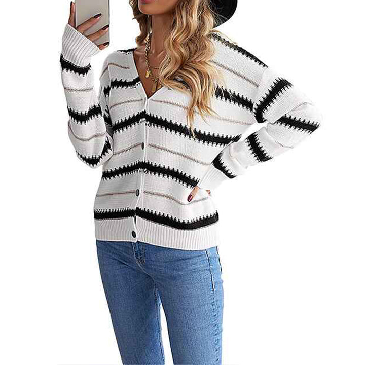 White-Comfy-Fall-Cardigans-Sweaters-for-Women-Trendy-Casual-Loose-Winter-Warm-Open-Front-Lamb-Button-Down-V-Neck-Knit-Tops-K119