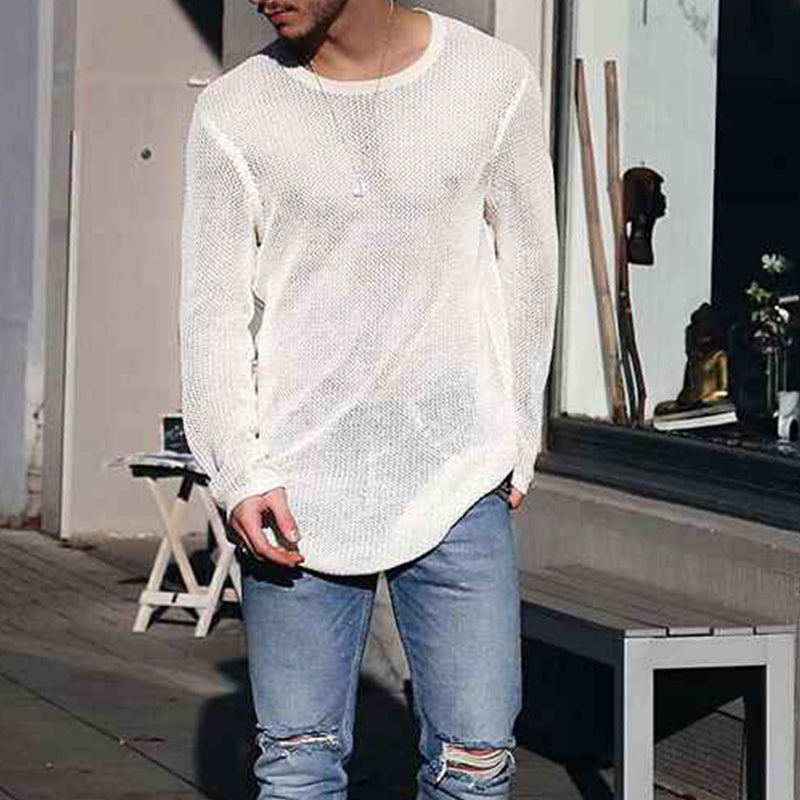    White-Men_s-Pullover-Knitted-Sweater-Crewneck-Stylish-Knitwear-Casual-Slim-Fit-Weave-Knit-Jumper-G073-front