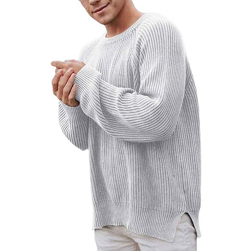 White-Mens-Pullover-Sweater-Slim-Fit-Winter-Casual-Chunky-Ribbed-Knit-Twisted-Long-Sleeve-Sweaters-G010