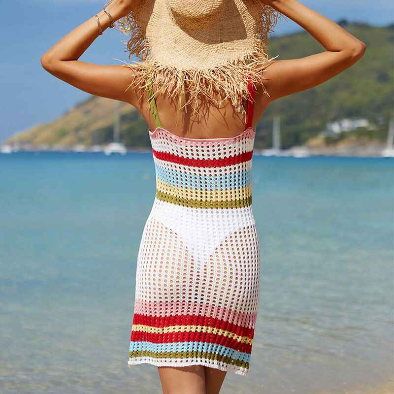 White-Women-Cover-Ups-Crochet-Swimsuits-Sleeveless-Bathing-Suit-Bikini-Hollow-Out-Coverup-Beach-Swimwear-Back