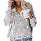 White-Womens-Zip-Up-Knit-Hoodies-Long-Sleeve-Drawstring-Cardigans-Sweaters-Basic-Autumn-Winter-Hooded-Sweatshirts-Outwear-K029
