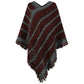     Wine-Red-Ponchos-for-Women-Women-Ponchos-and-Wraps-Winter-Retro-Stylish-Poncho-Shawl-for-Women-K424