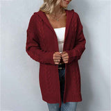 Wine-Red-Womens-Casual-Long-Sleeve-Open-Front-Hooded-Cardigan-Sweater-Oversized-Striped-Knitted-Pockets-Jacket-Coats-K411