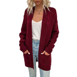 Wine-Red-Womens-Long-Sleeve-Cable-Knit-Cardigan-Sweaters-Open-Front-Fall-Outwear-Coat-K077