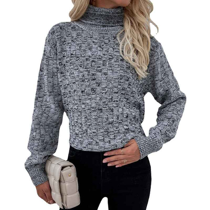 Womens-Long-Sleeves-Turtleneck-Casual-Pullover-Sweater-Winter-Fuzzy-Fleece-Warm-Outwear-Sweatshirts-K335