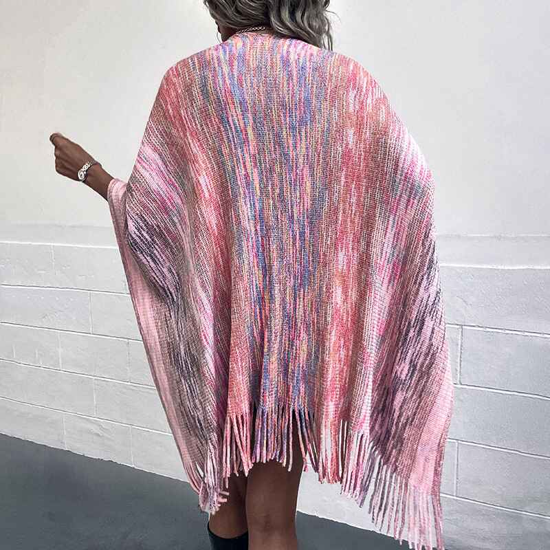 Womens-Warm-Shawl-Wrap-Open-Front-Poncho-Cape-Color-Block-Shawls-Winter-Cardigan-Wrap-Printed-Ponchos-for-Women-K422-Side