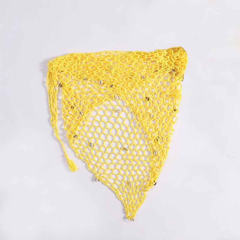 Yellow-Swimwear-Cover-Up-Sexy-Fashion-Beach-Hand-Crochet-Shawl-Capelet-Cover-Up-Sunscreen-Net-Triangle-Fishnet-Skirt-K558
