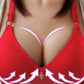 Back Buckle Cotton Bra Underwear Widened Straps Chest Cover Bras
