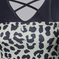 Colorblock Leopard Print Tank Top
