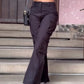 Pocket Design Wide Leg Cargo Pants