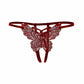 Lace Butterfly Crotchless Panty