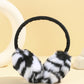 1PCS Rhinestone Faux Fur Winter Earmuffs Ear Warmers