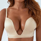 Plunge U Cut Seamless Invisible Push Up Wedding Bra