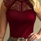Lace Patch Sleeveless Top