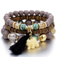1pcs Bohemian Turquoise Beaded Multi layer Bracelet
