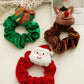 1pc Christmas Tree Santa Claus Decor Scrunchie
