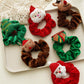 1pc Christmas Tree Santa Claus Decor Scrunchie