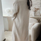 Open Front Longline Knit Cardigan