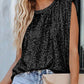 O neck Allover Sequin Top