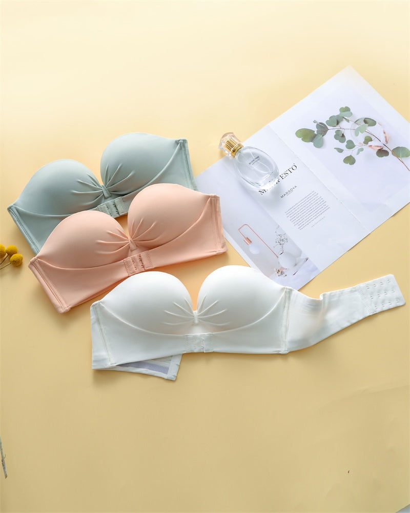 Multi way Wear Strapless Bra With Detachable Strap