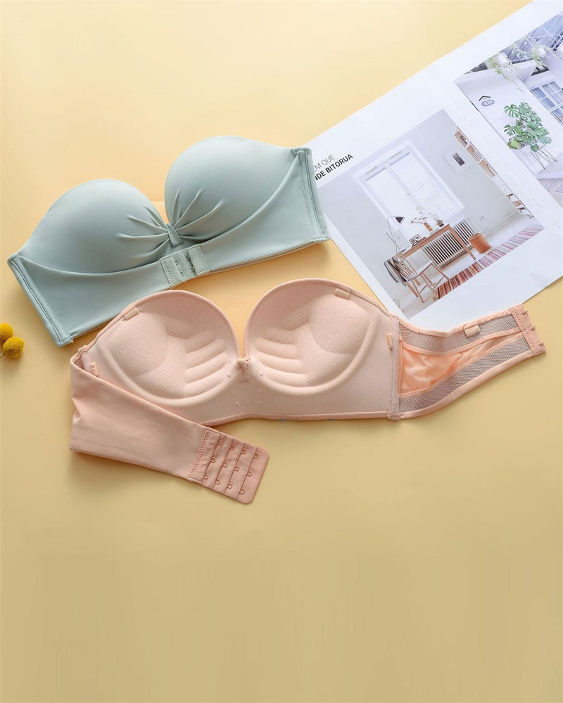 Multi way Wear Strapless Bra With Detachable Strap