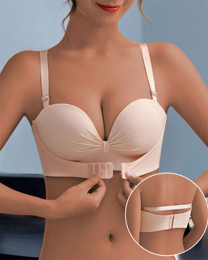Multi way Wear Strapless Bra With Detachable Strap