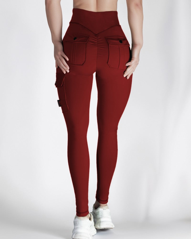 Pocket Design Active Pants Sports Yoga Leggings