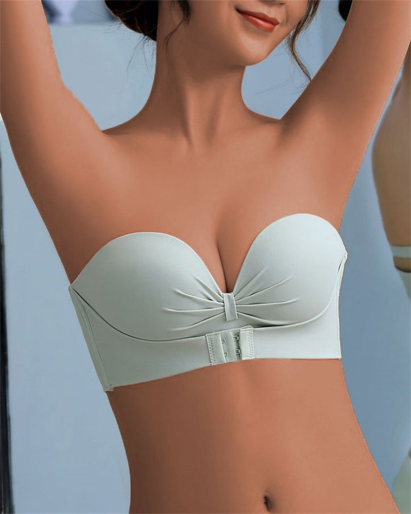 Multi way Wear Strapless Bra With Detachable Strap