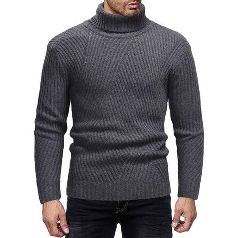 dark-gray-Men_s-Merino-Wool-Blend-Relax-Fit-Turtle-Neck-Sweater-Pullover-G013